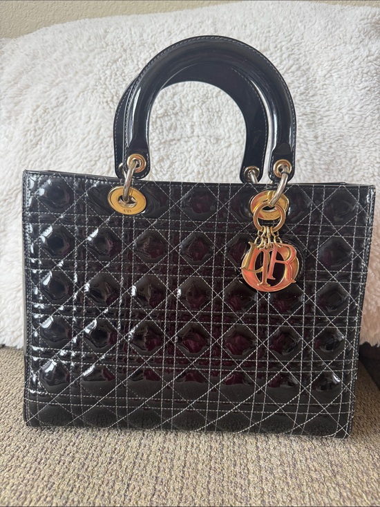Dior Handbags - Lady Dior Patent Cannage